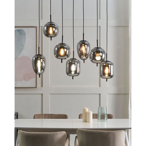 Lampe Suspension Tarlo Verre Laiton