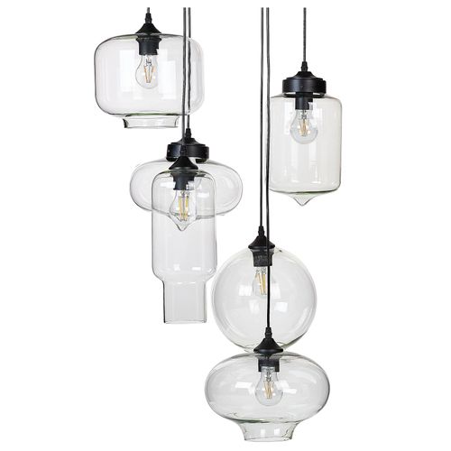 Lampe Suspension Bemboka Verre Transparent