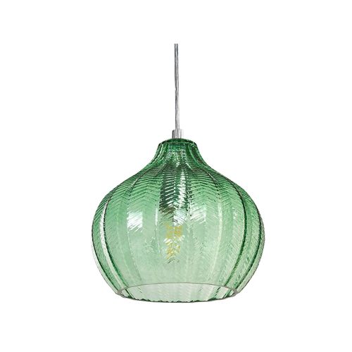 Lampe Suspension Keila Verre Vert