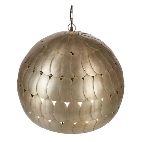 Lampe Suspension Harangi Métal Laiton