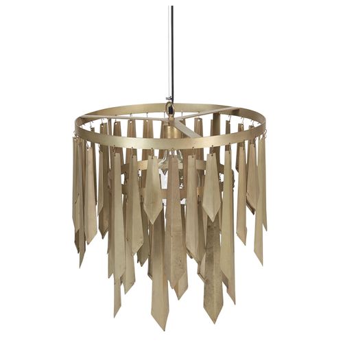 Lustre Chambal Métal Laiton