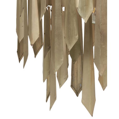 Lustre Chambal Métal Laiton