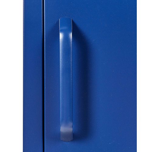 Armoire à 2 Portes En Métal Bleu Marine Huron