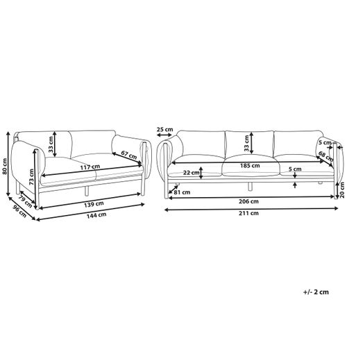 Set De Jardin Aluminium Gris Esperia