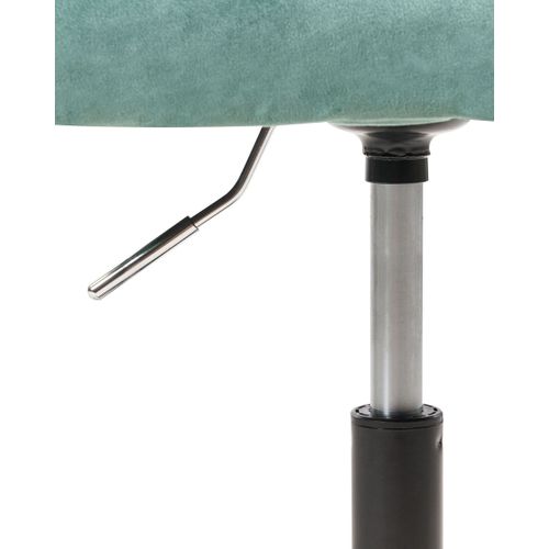 Chaise De Bureau Velours Vert Menthe Venice