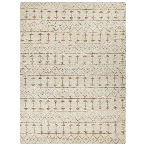Tapis En Chanvre 300 X 400 Cm Beige Sanao