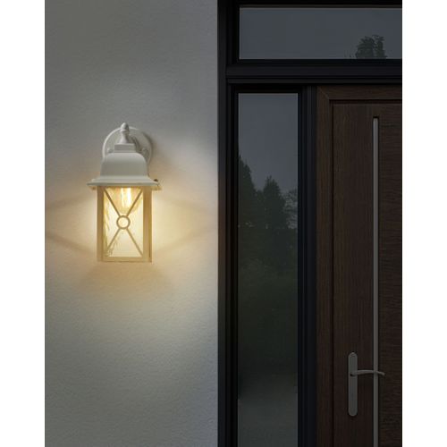 Applique Murale D'extérieur Blanche Findon