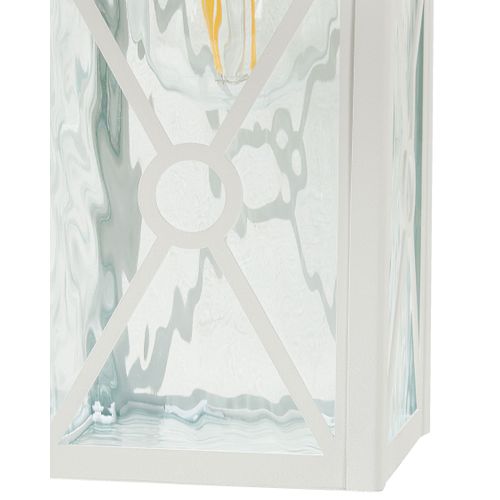 Applique Murale D'extérieur Blanche Findon