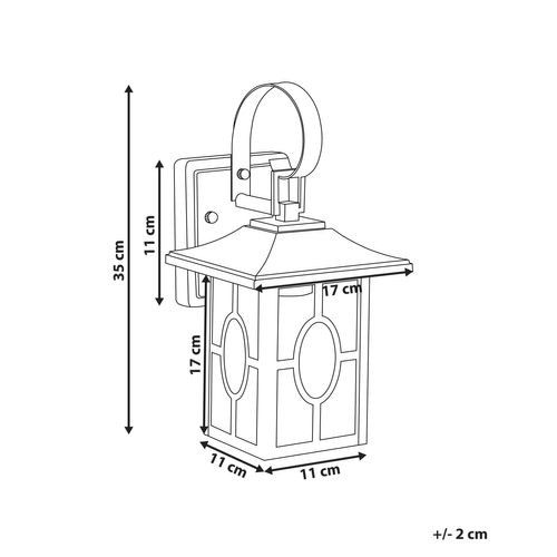 Applique Murale D'extérieur Cuivrée Shaggie