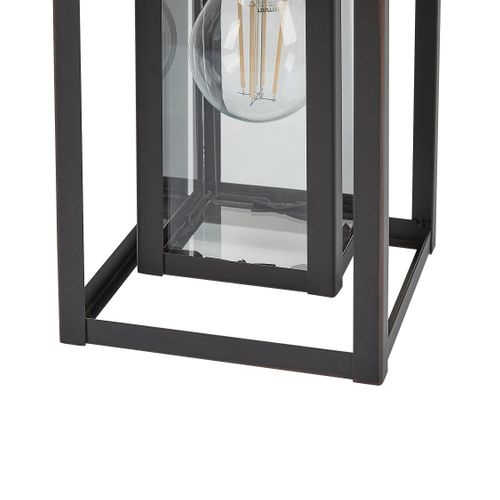 Applique Murale D'extérieur Noire Almond