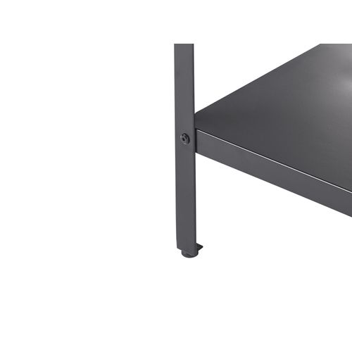 Ilot De Cuisine Extérieure Avec Évier Vilama Métal Noir