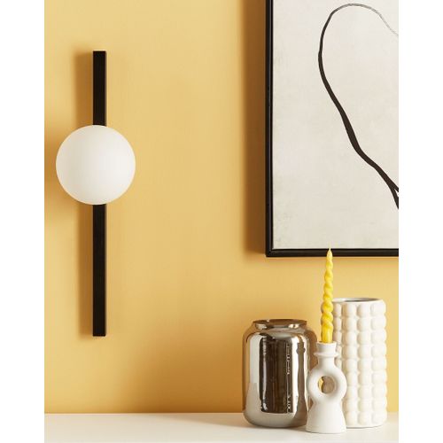 Applique Murale En Métal Noir Isabella