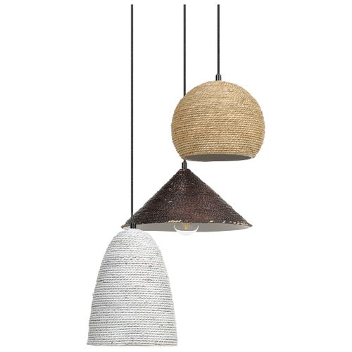 Lustre à 3 Lumières Multicolore Endrick