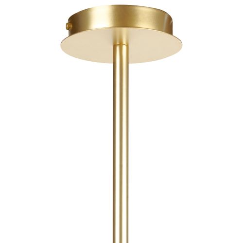 Lustre à 6 Lumières En Métal Doré Forbes