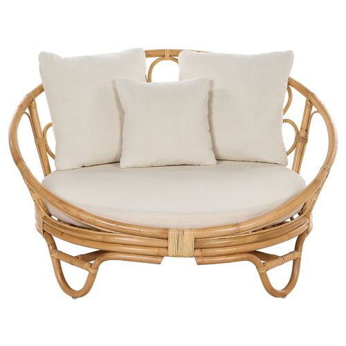 Chaise Longue De Jardin Rotin Naturel Rossano