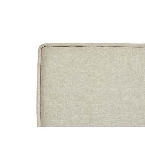 Lit Boxspring En Tissu 160 X 200 Cm Beige Dynasty