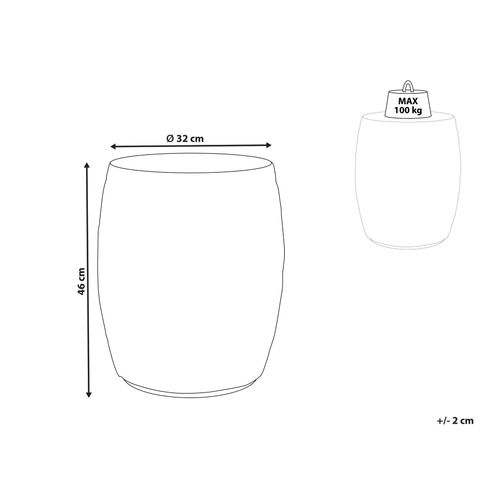 Table D'appoint Ton Naturel Sadole