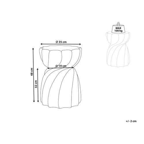 Table D'appoint Grise Algua