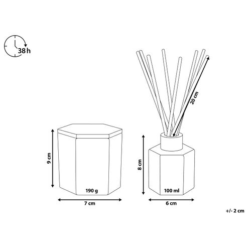 Bougie à La Cire De Soja Et Diffuseur De Parfum Brise De Mer Classy Tint