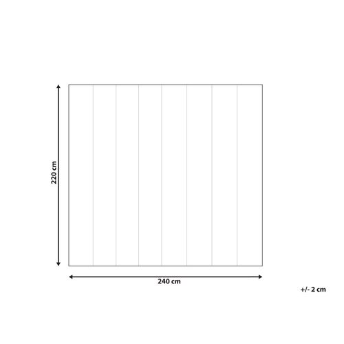 Couette Double En Polyester 220 X 240 Cm Howerla