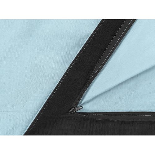 Housse De Pouf Fuzzy 180 Cm 140 Cm Bleu Clair