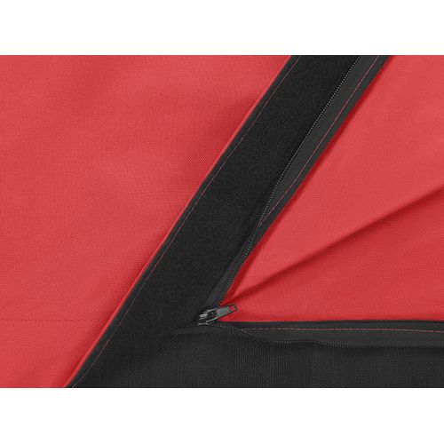 Housse De Pouf Fuzzy 180 Cm 140 Cm Rouge