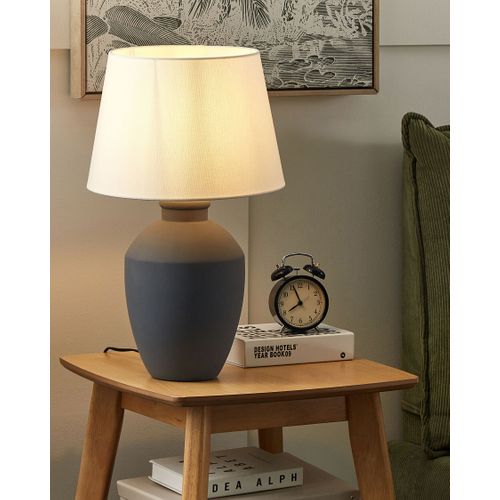 Lampe à Poser Arcos Céramique Gris