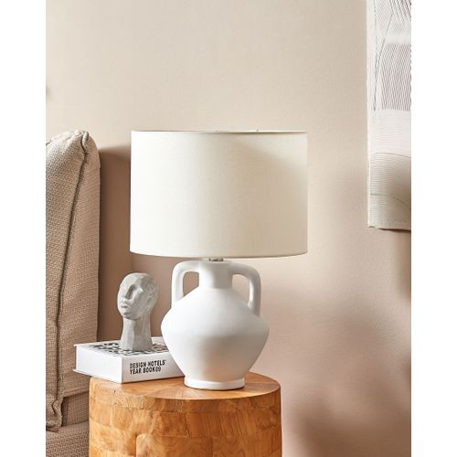Lampe à Poser Labrada Céramique Blanc