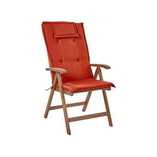 Ensemble Pour Bistro Avec Coussin Bois Rouge Amantea