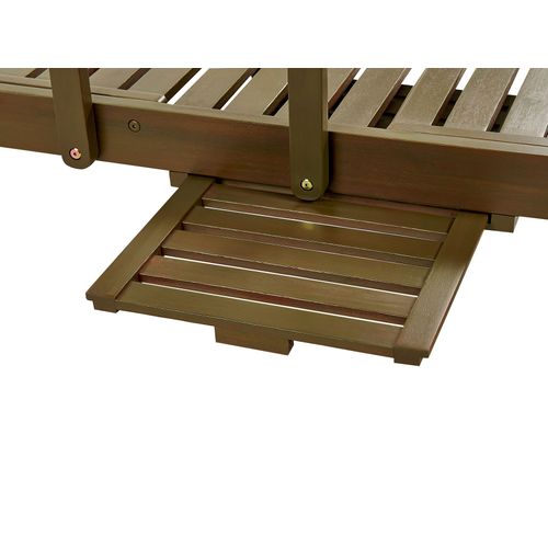 Chaise Longue Bois Bleu Foncé Amantea