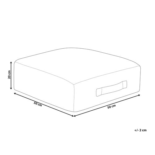 Pouf Shasa Coton Beige