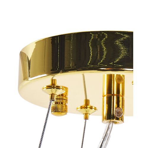 Lustre Malacca Verre Multicolore