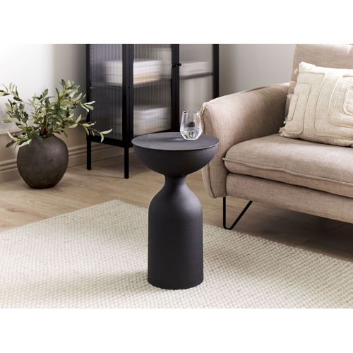 Table D'appoint En Métal Noir Ø 36 Cm Cota