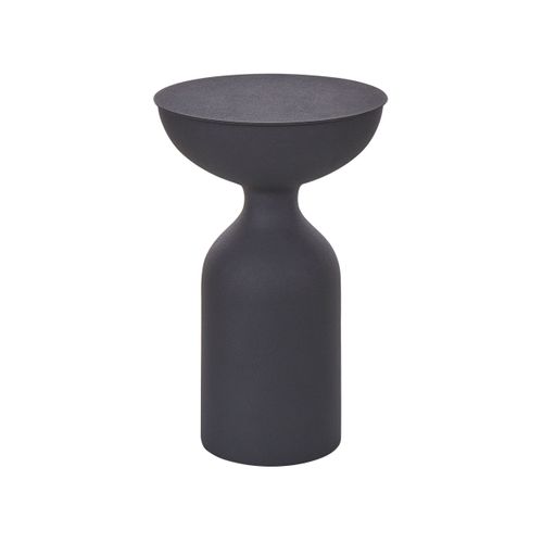 Table D'appoint En Métal Noir Ø 36 Cm Cota