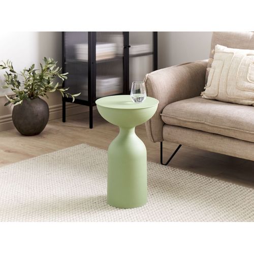 Table D'appoint En Métal Vert D 36 Cm Cota