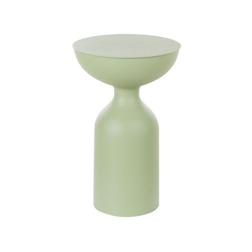 Table D'appoint En Métal Vert D 36 Cm Cota