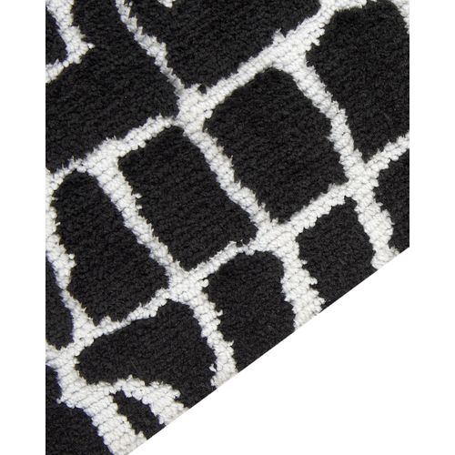 Tapis Blanc Et Noir 300 X 400 Cm Punge