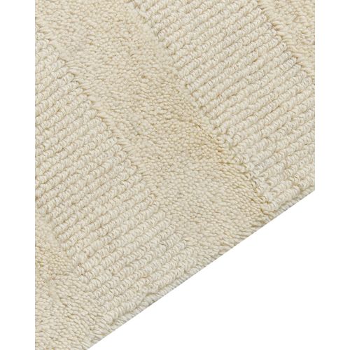 Tapis En Laine Beige 160 X 230 Cm Mastung