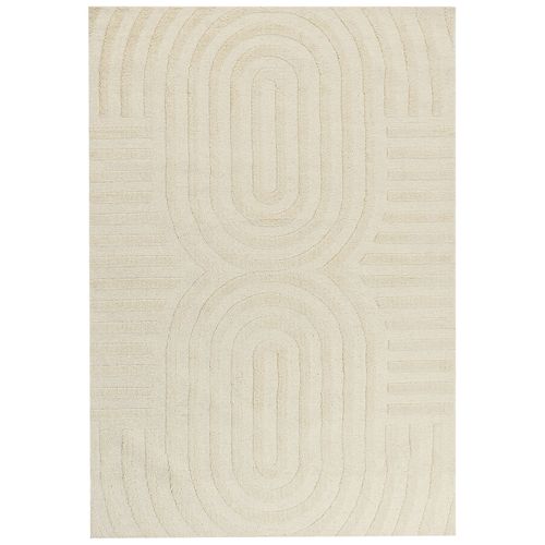 Tapis En Laine Beige 160 X 230 Cm Mastung
