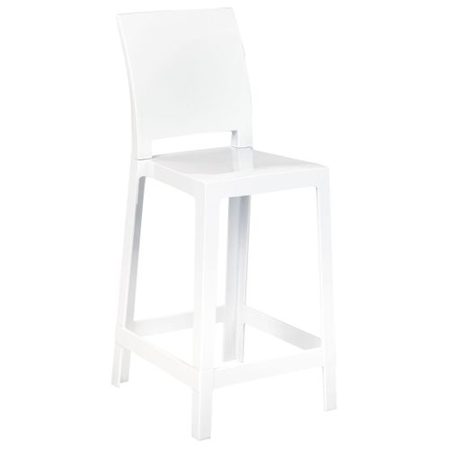 Tabouret De Bar Set De 2 Blanc Wellington