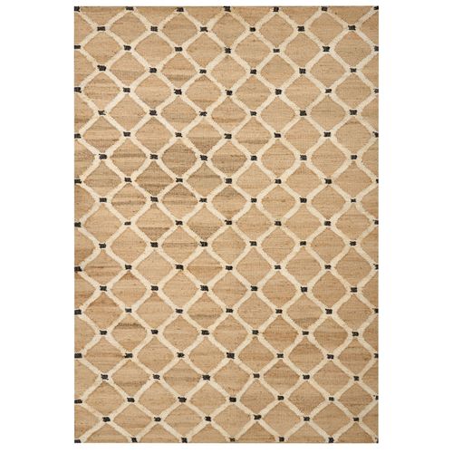 Tapis En Jute Beige 160 X 230 Cm Kalekoy