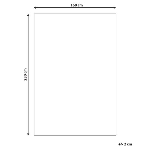 Tapis En Jute Beige 160 X 230 Cm Kalekoy