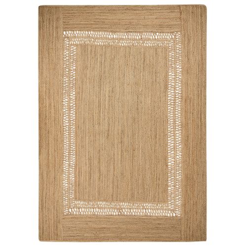 Tapis En Jute Beige 160 X 230 Cm Yenikoy