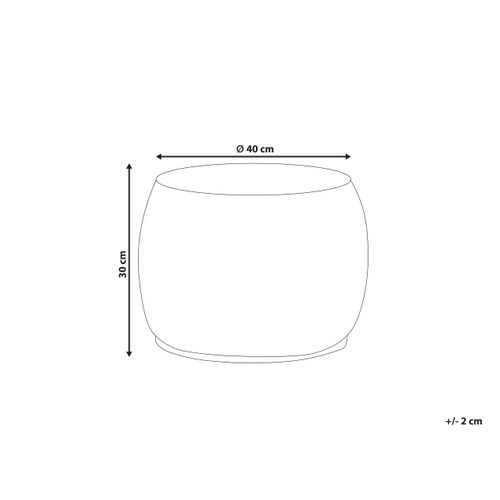 Pouf En Herbier Marin Clair D 40 Cm Haiphong