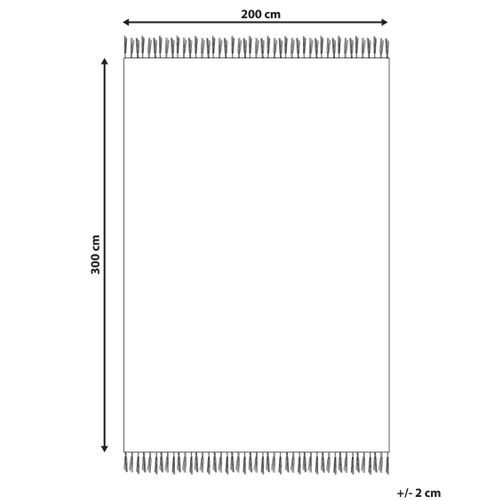 Tapis En Jute Beige 200 X 300 Cm Esencik