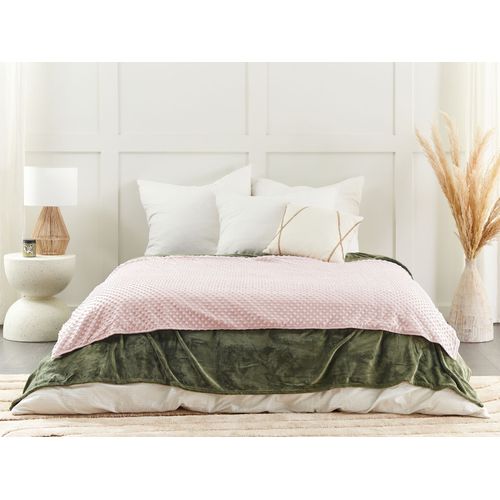 Housse De Couverture Lestée 120 X 180 Cm Rose Callisto