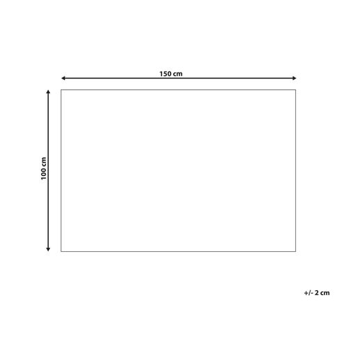 Housse De Couverture Lestée 100 X 150 Cm Blanc Callisto