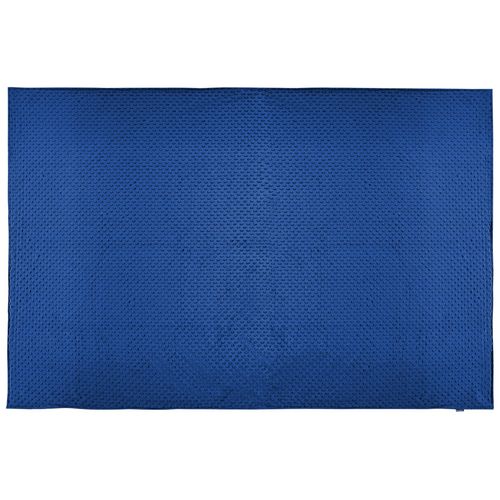 Housse De Couverture Lestée 135 X 200 Cm Bleu Marine Callisto