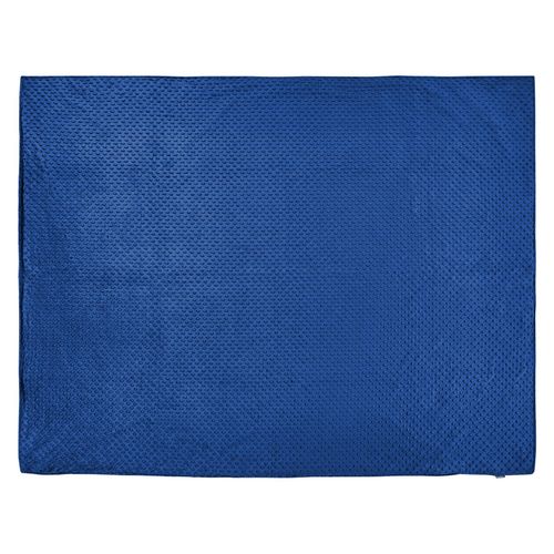 Housse De Couverture Lestée 150 X 200 Cm Bleu Marine Callisto