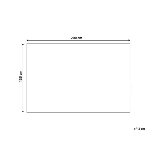 Housse De Couverture Lestée 135 X 200 Cm Gris Callisto